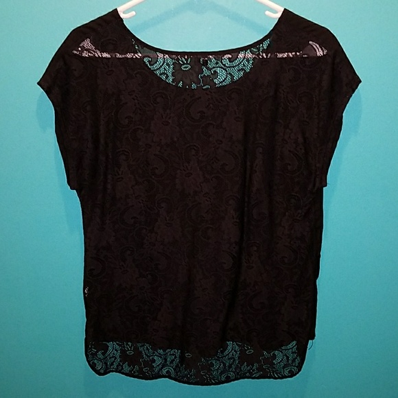 Silk lace top - Picture 3 of 4